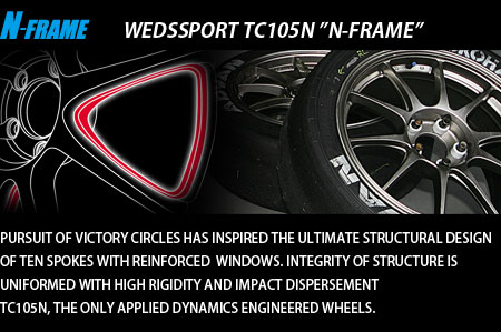 WedsSport Brand Site | WedsSport TC105N | weds CO., LTD.